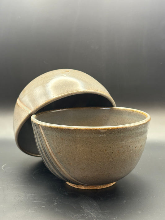 Grey Stripe Bowl #3