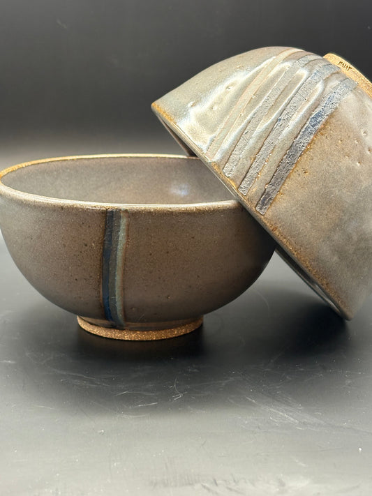 Grey Stripe Bowl #2