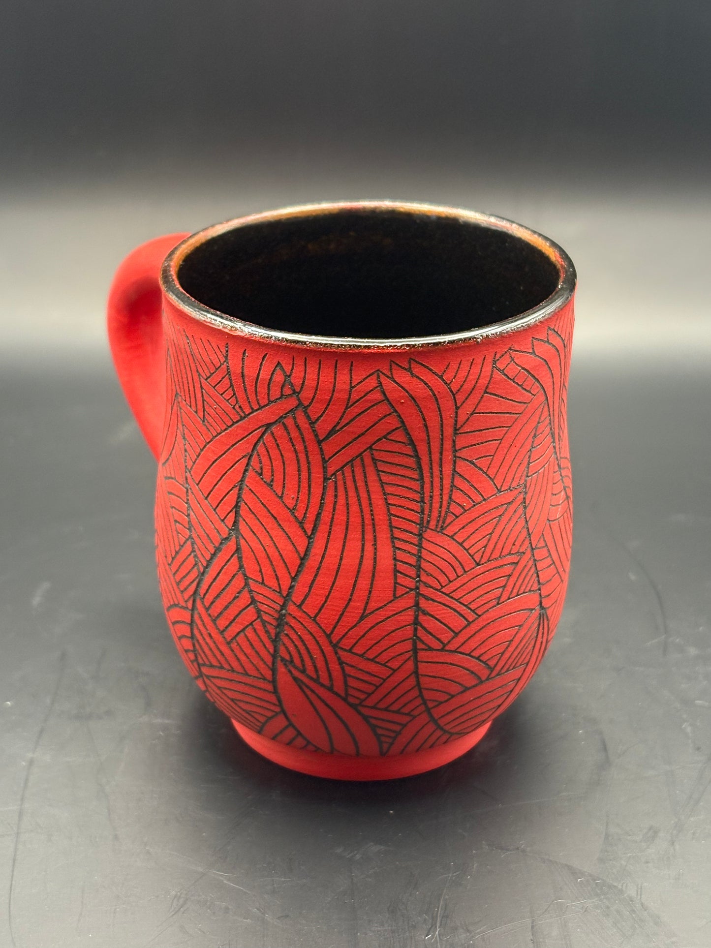 Red 10 oz Mishima Mug