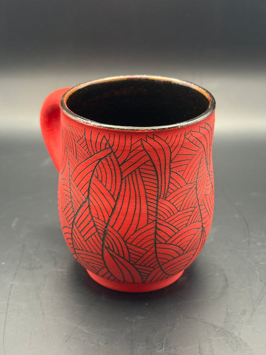 Red 10 oz Mishima Mug